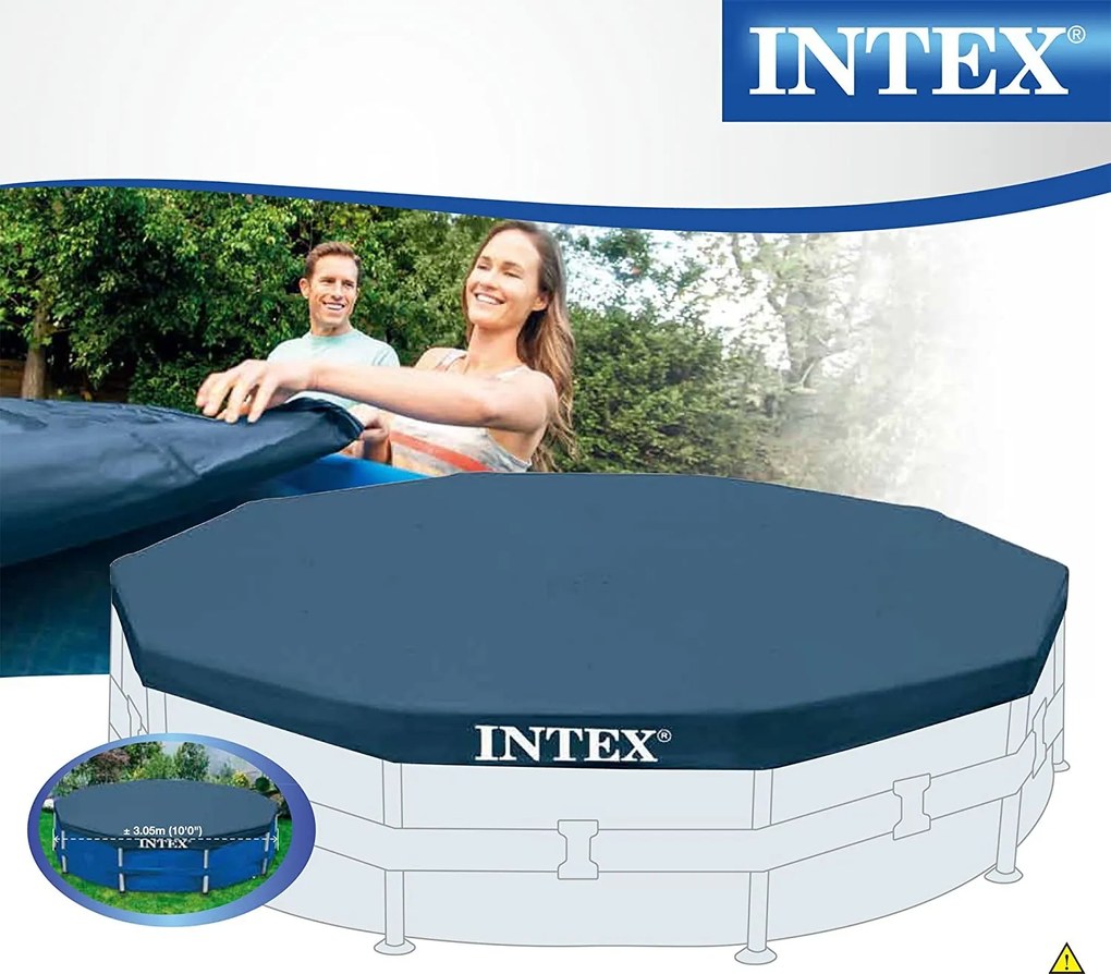 Intex - Покривало за сглобяем басейн 305см 28030