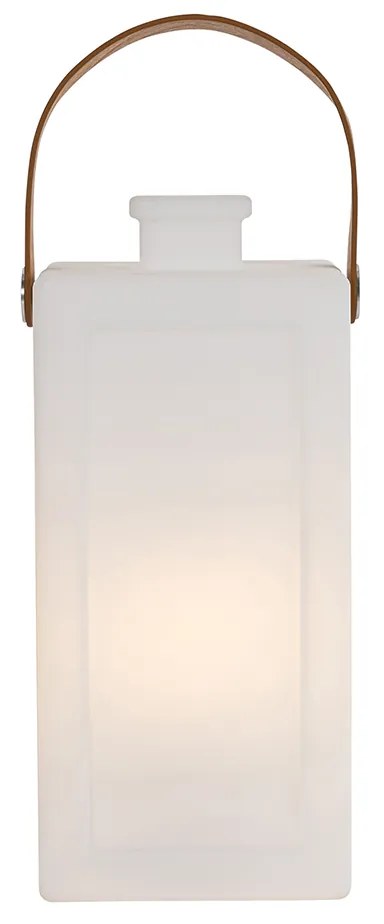 Комплект от 2 настолни лампи бял ефект на пламък презареждаеми IP44 - Stard