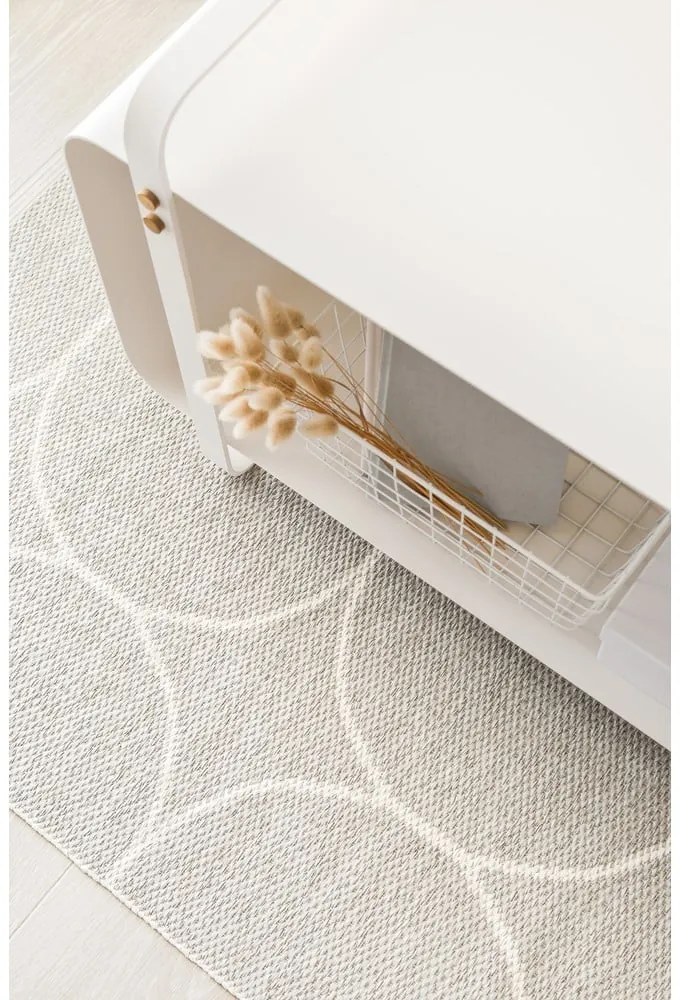 Кремава пътека за открито и закрито 70x300 cm Boo Linen – Pappelina