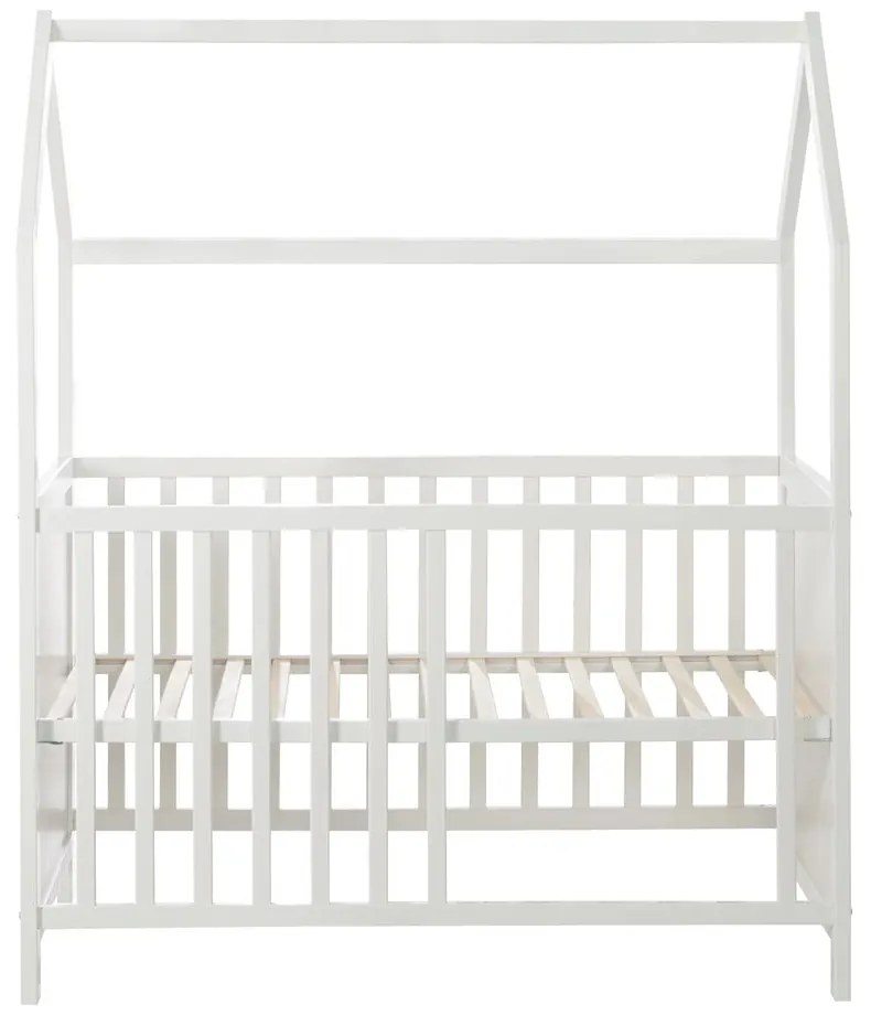 Бяло детско легло 60x120 cm - Roba