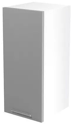 Горен шкаф Vento G30/72 30см Светло сив гланц