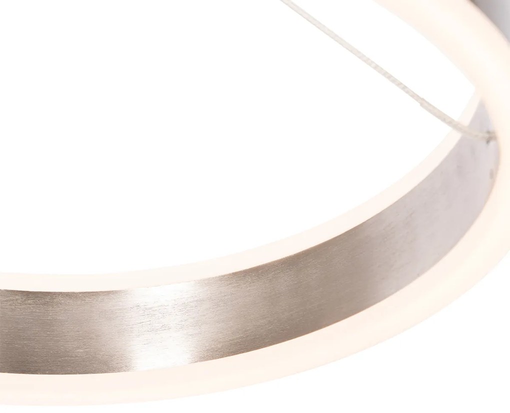 Висяща лампа от стомана 30 см с LED 3-степенна димируема - Lyani