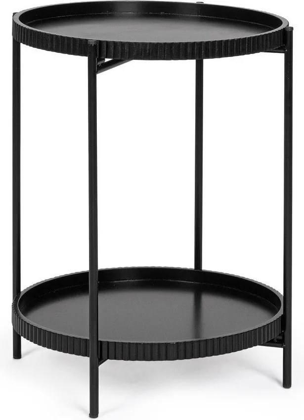 Метална кръгла странична масичка ø 42 cm Herdys – Yes Everyday