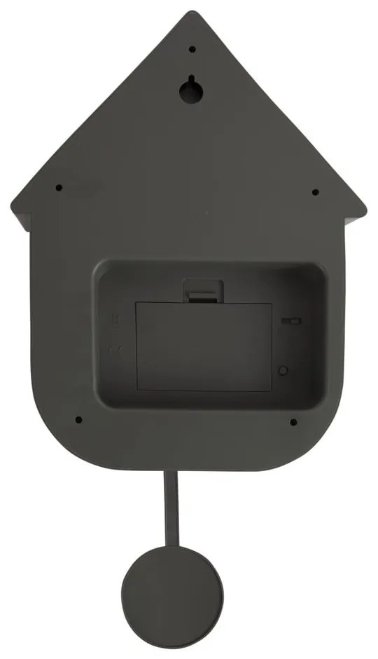 Зелен стенен часовник , 21,5 x 41,5 cm Modern Cuckoo - Karlsson