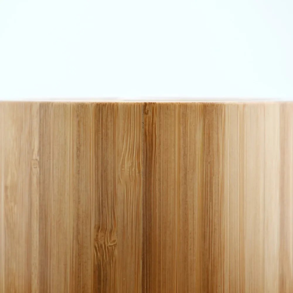 Бамбуков органайзер за козметика/въртящ се в естествен цвят Isalys – MSV