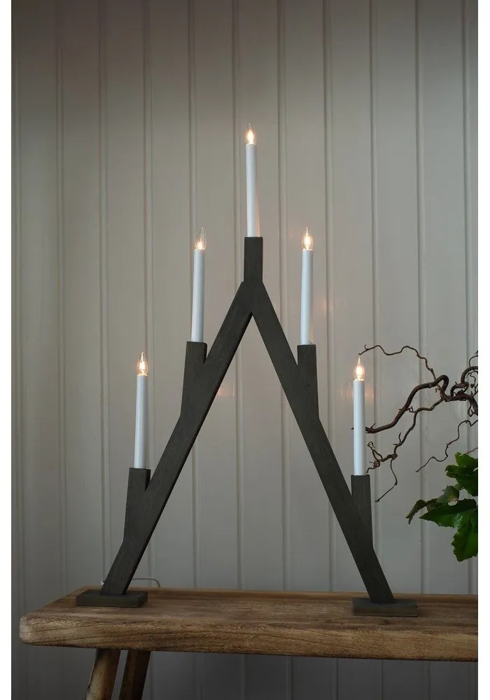 Тъмнокафява коледна светлинна украса Bjurfors – Markslöjd