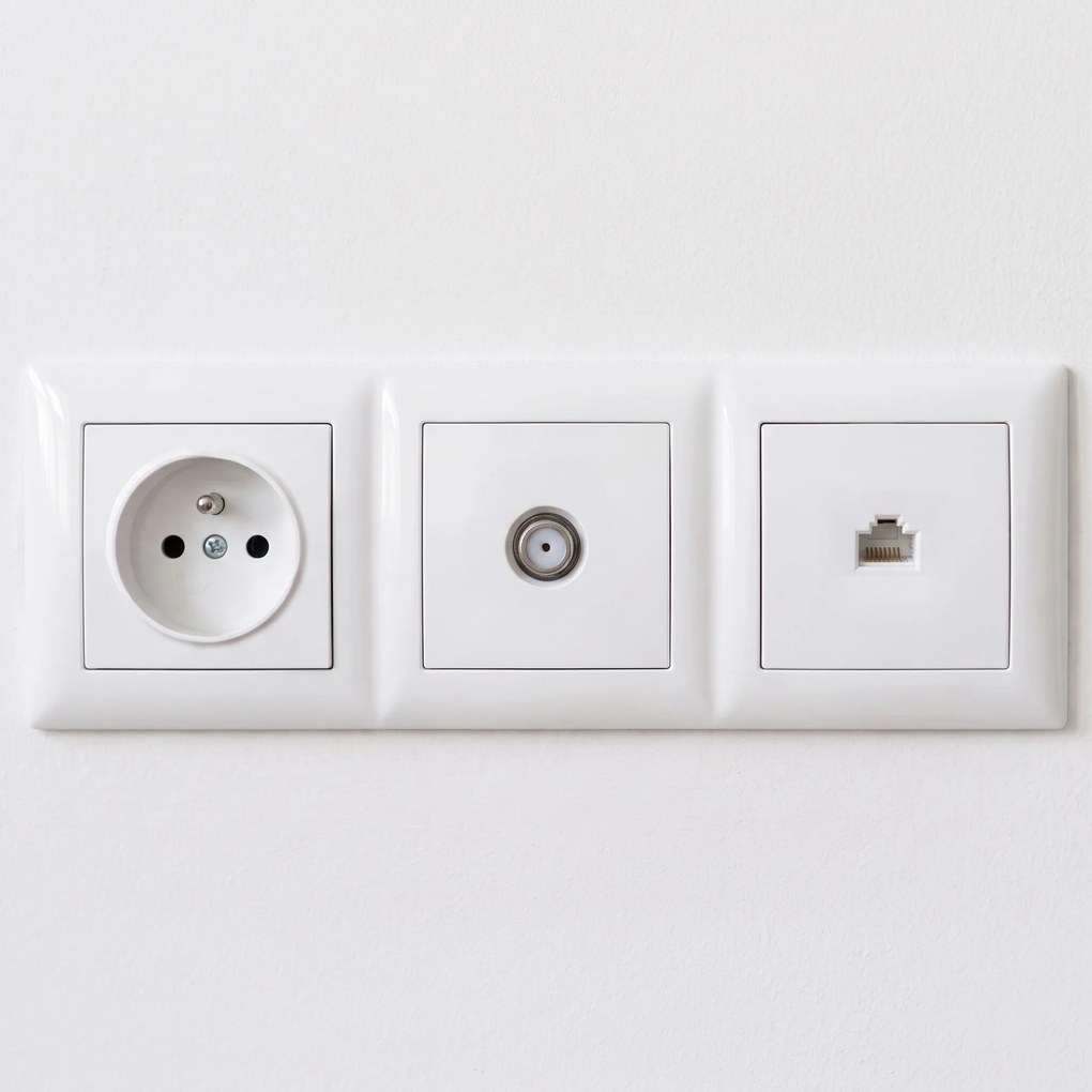 Антенна Розетка OSTE JNH012-A WHITE