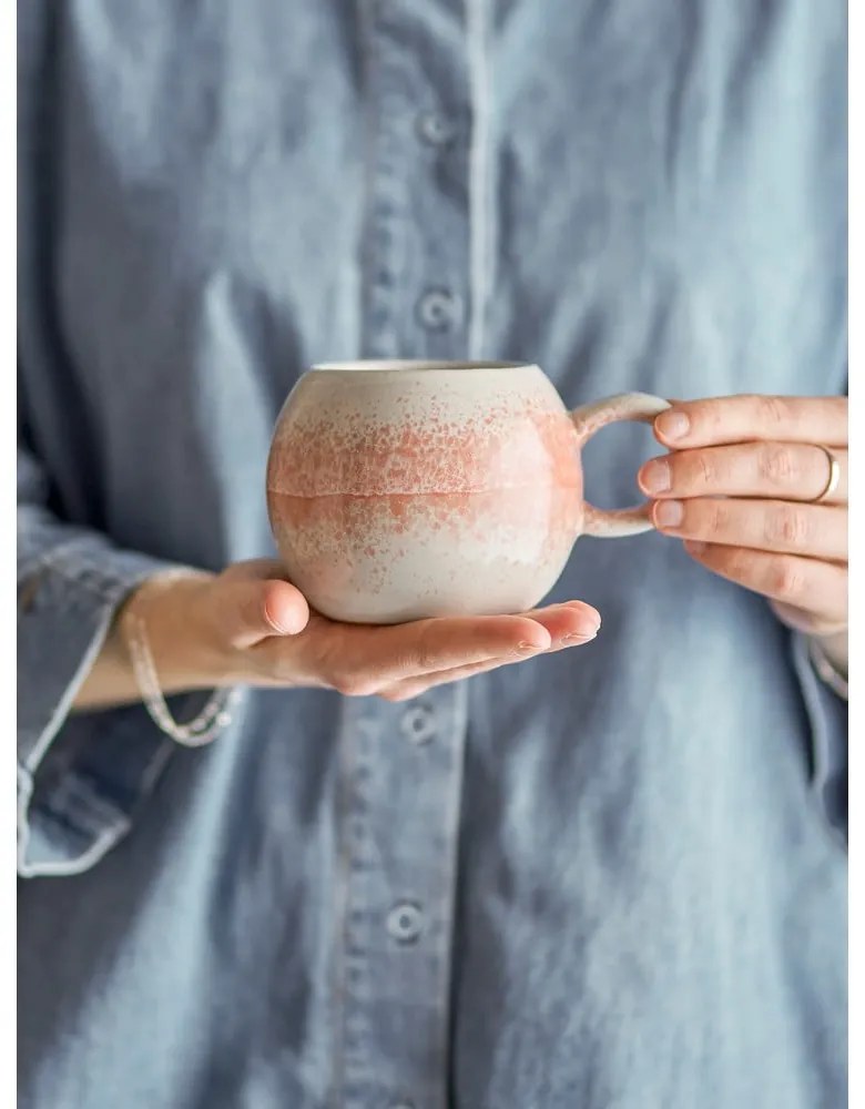 Оранжева глинена чаша 410 ml Paula – Bloomingville