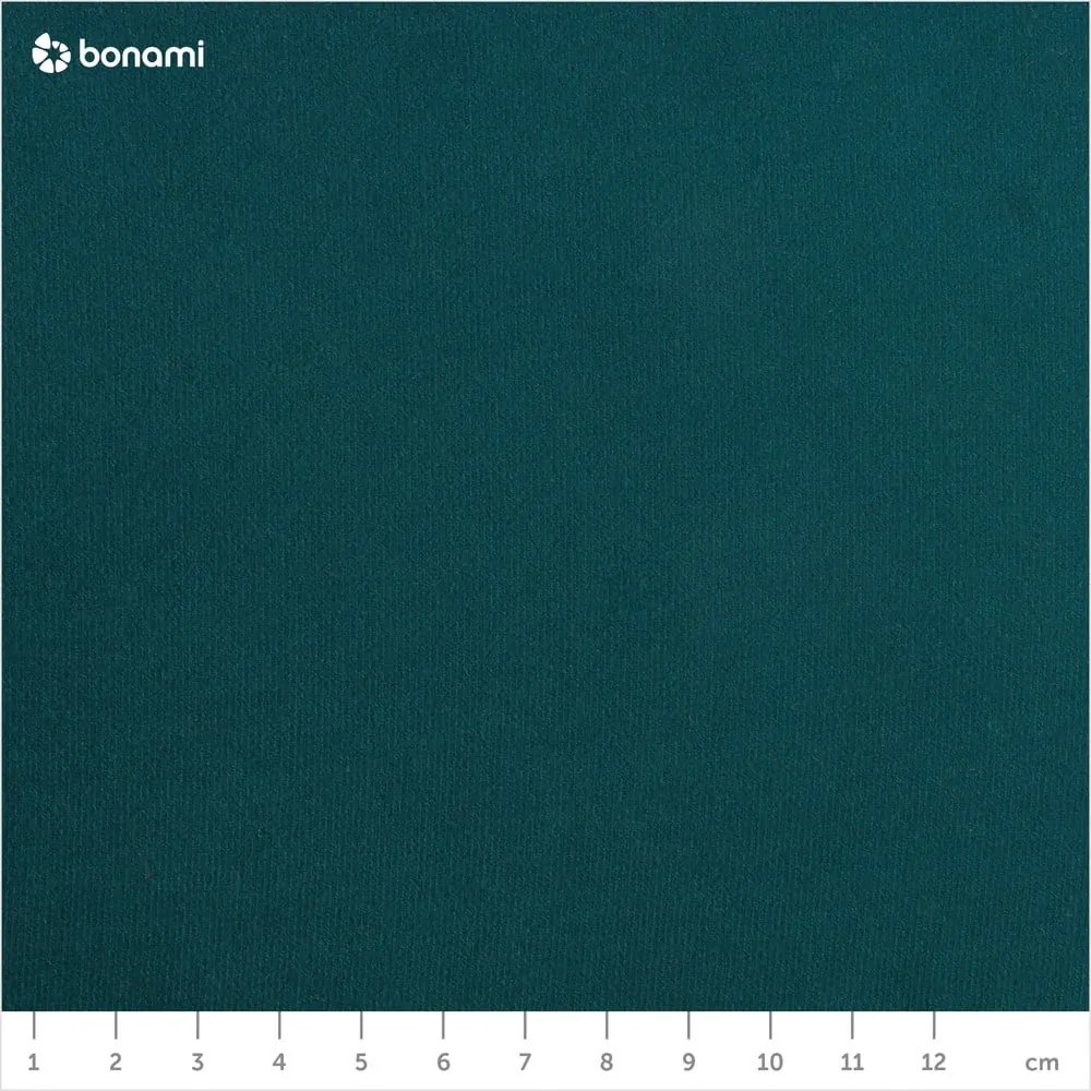 Петролно зелено кадифено столче за крака Santo - Milo Casa