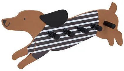 Детска закачалка atmosphera Dog, 50x20x6 cm, MDF