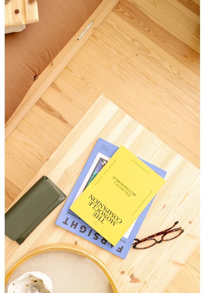 Масичка за кафе от масивен бор в естествен цвят 45x68 cm Japan – Karup Design