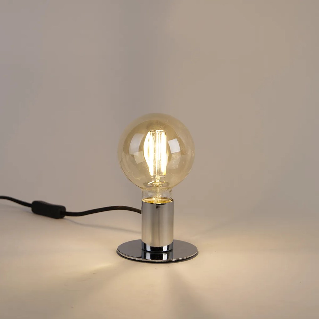 Комплект от 3 интелигентни LED крушки E27 Dim to Warm G95 Goldline 7W 806lm 1800K - 3000K