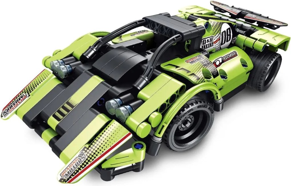 iM.Master - Конструктор автомобил 2 в 1, 3xAA + 3xAAA, 335 части, с дистанционно управление