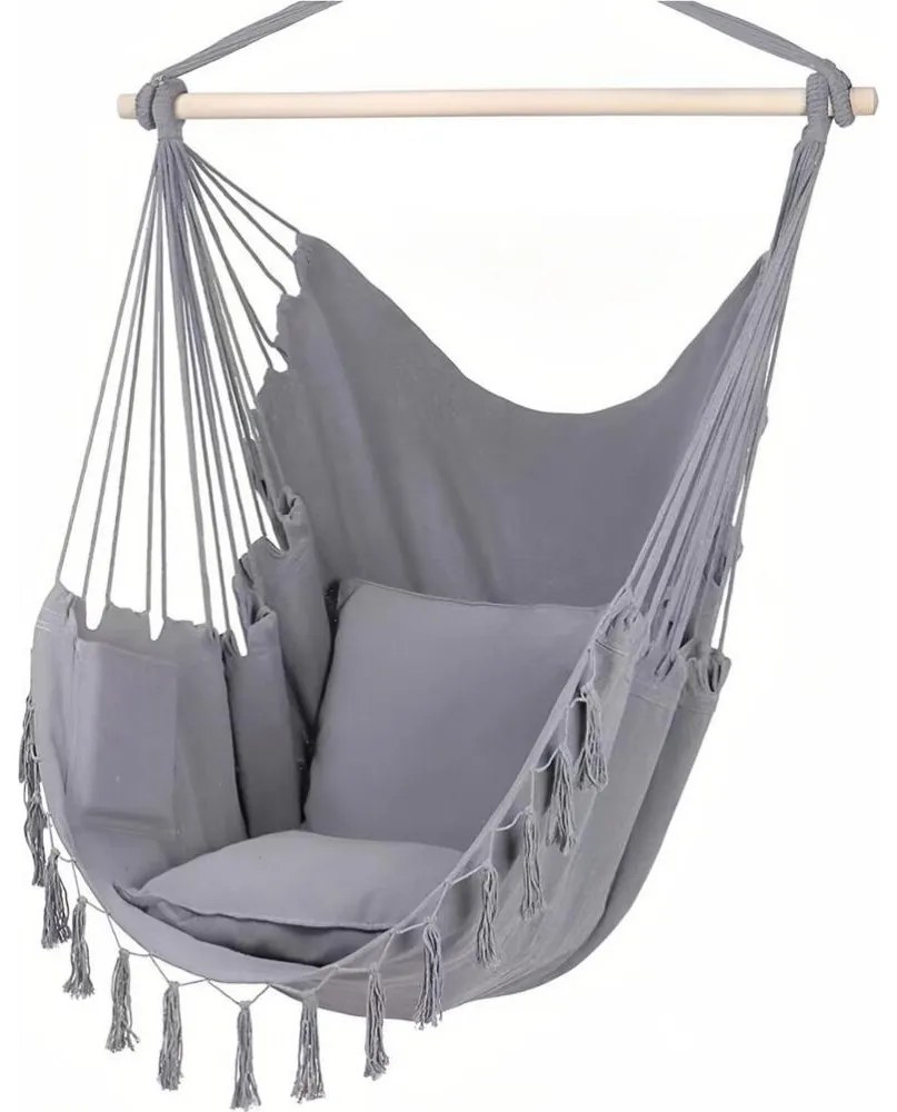 2Kids Toys - Висящо люлеещо се кресло, сиво