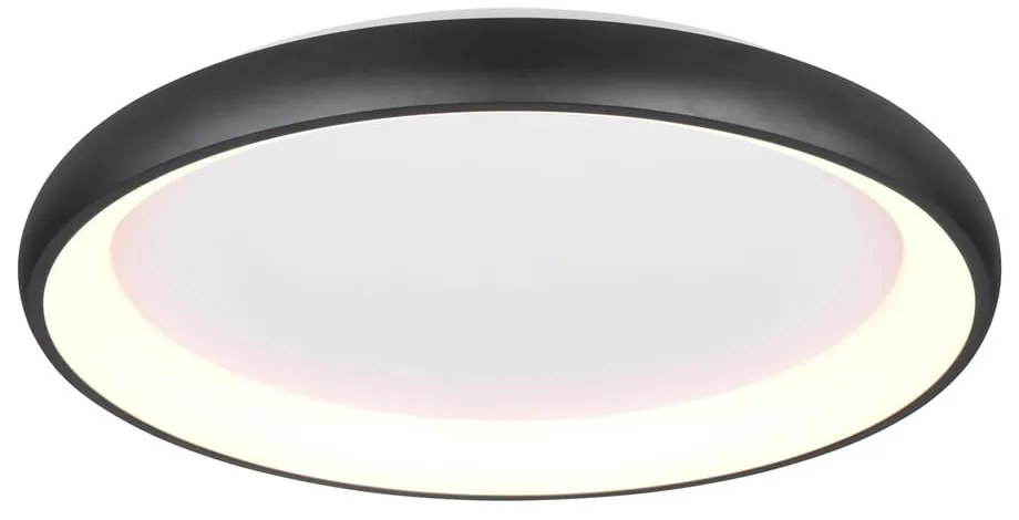 Черно LED затъмняващо се осветително тяло за таван Cardona – Trio