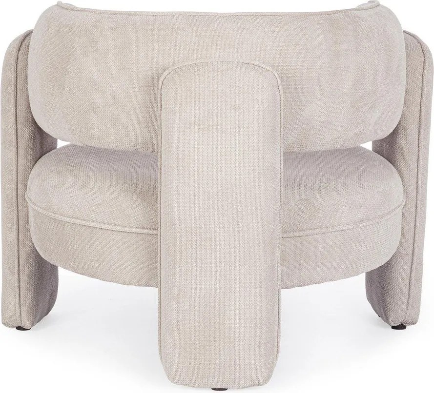 Бежово кресло Aisha – Bizzotto