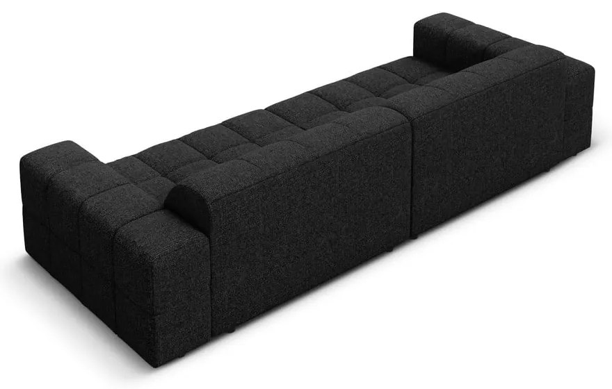 Антрацитен диван 244 cm Chicago - Cosmopolitan Design