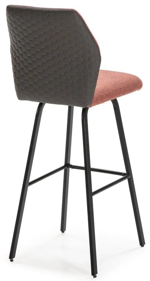 Бар столове в цвят сьомга в комплект от 2 броя 75 см Pol - Marckeric