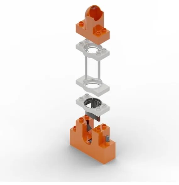 Комплект приспособления за асансьорни писти, 24 бр. - Hubelino