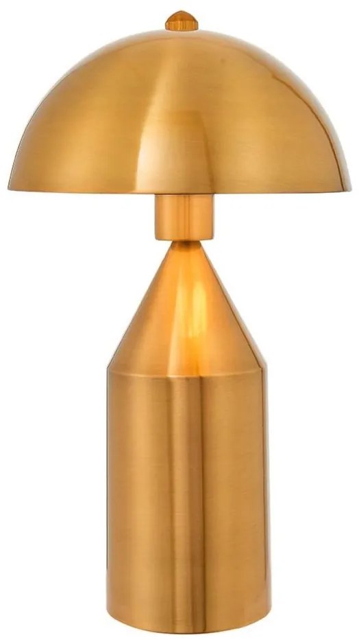 Endon 90522 - Настолна лампа NOVA 1xE27/60W/230V, месингова