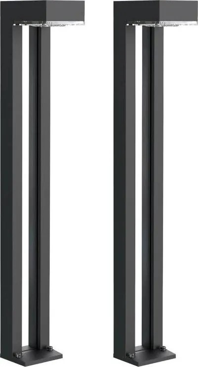 Viking - Комплект от 2 соларни LED лампи LED/1W/3,7V IP44 3000K 2000 mAh