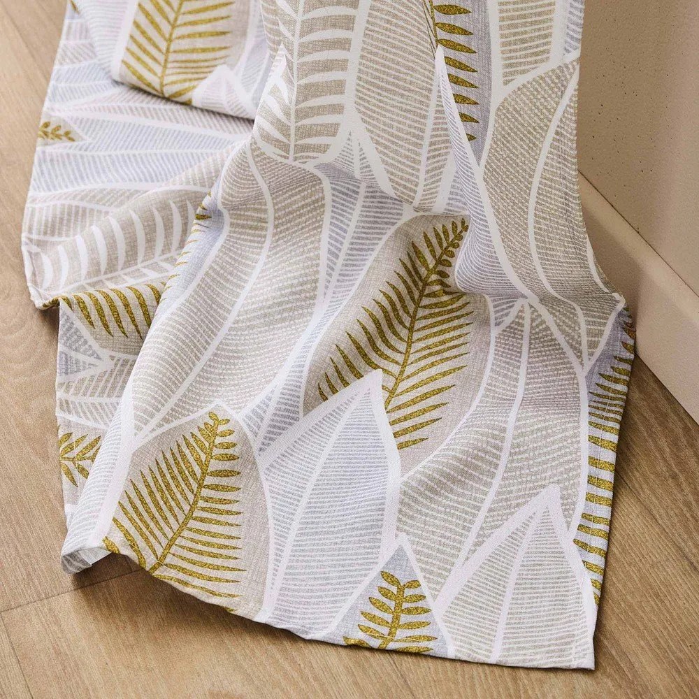 Бежово/ златисто перде 140x260 cm Kim – douceur d'intérieur