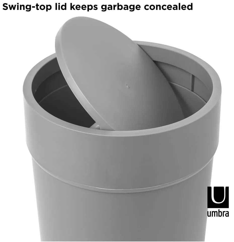 Пластмасов контейнер за отпадъци 6 л Touch - Umbra