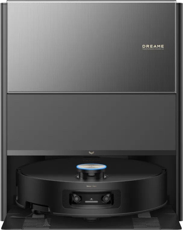 Прахосмукачка робот Dreame Aqua10 Ultra Roller Complete RLH71DE-2, 30000 Pa, 180 мин, 3.5/4 л, VersaLift LDS, AquaRoll and Seal, Гласово управление, AI камери, Черен