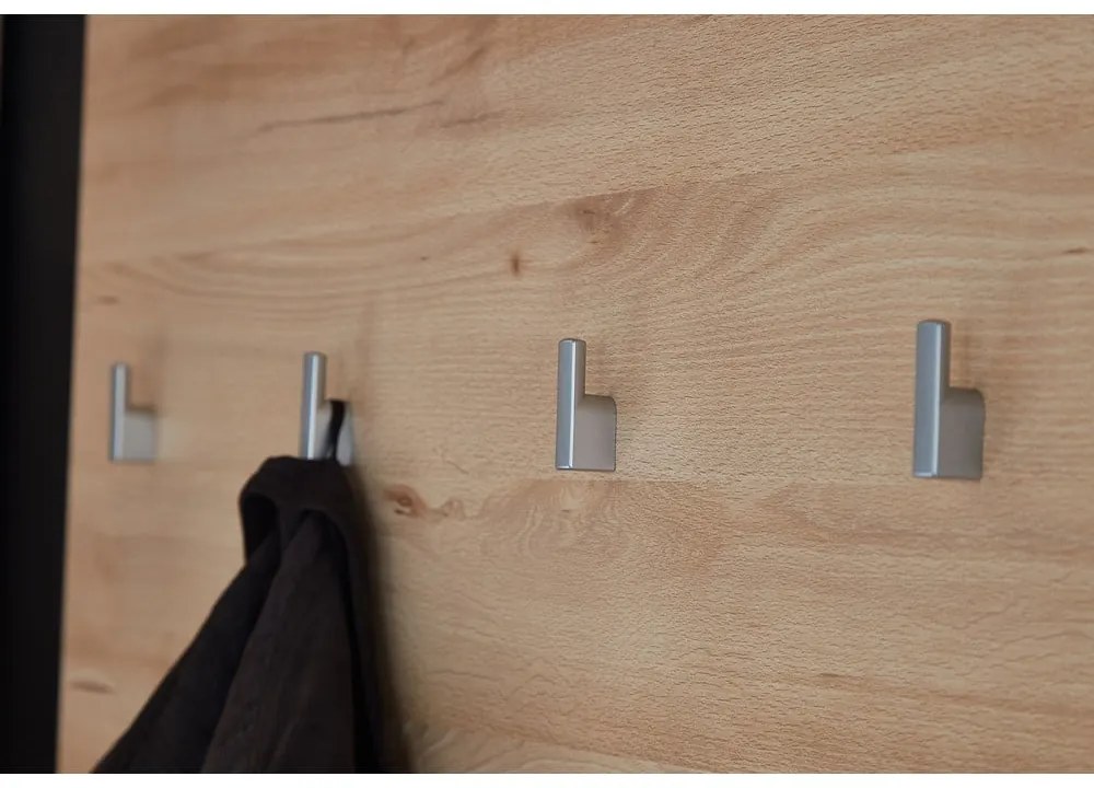 Панел за закачалки с декор от бук в естествен цвят Lissabon - Germania