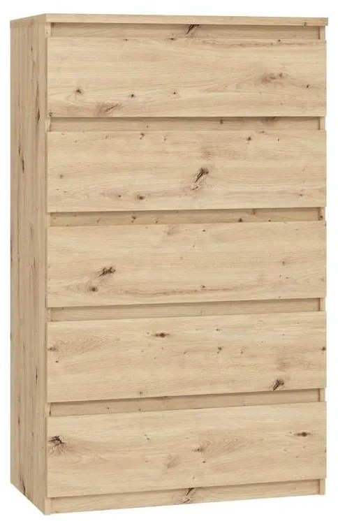 Комод с чекмеджета MAO, дъб Artisan