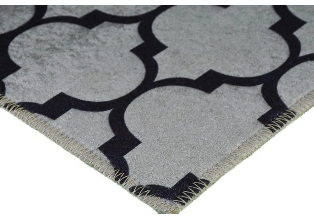 Сив килим за миене 80x50 cm - Vitaus