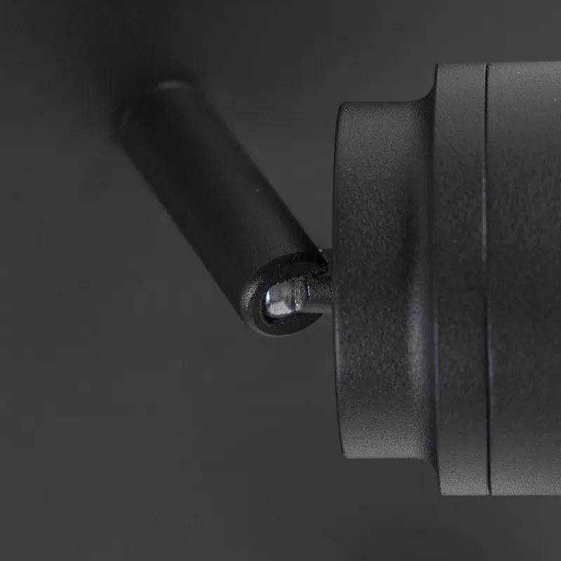 Интелигентен прожектор за баня черен IP44 вкл. 3 WiFi GU10 - Ducha