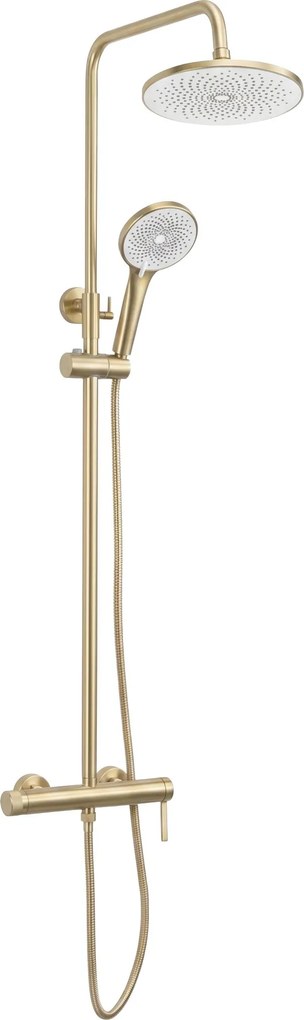 Комплект за душ Rea Rivo Brush Gold