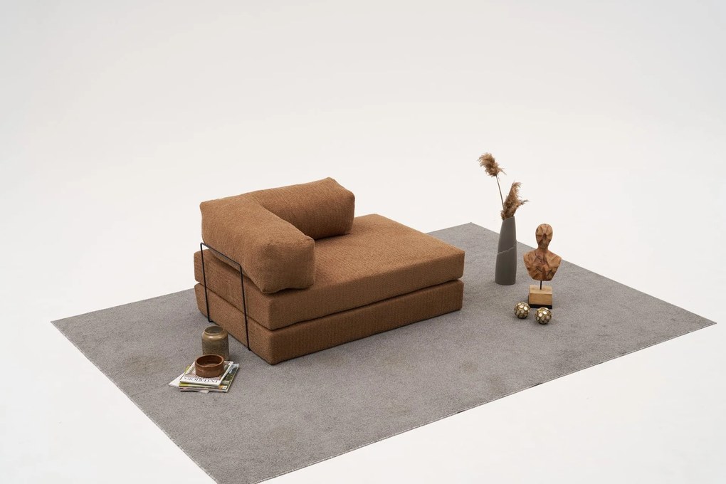 Двоен диван Comfort, цвят Кафяв