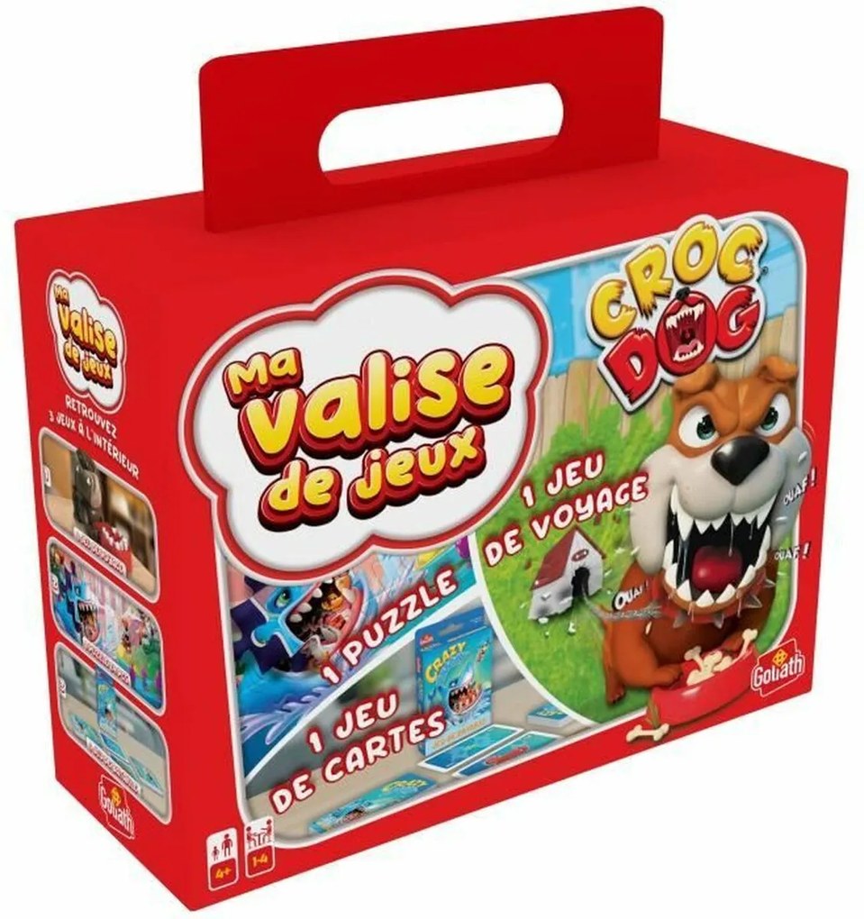 Travel Games Set Goliath Croc Dog (FR)