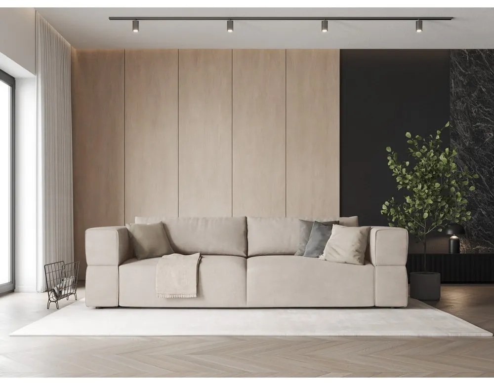 Бежов диван 248 cm Esther – Milo Casa