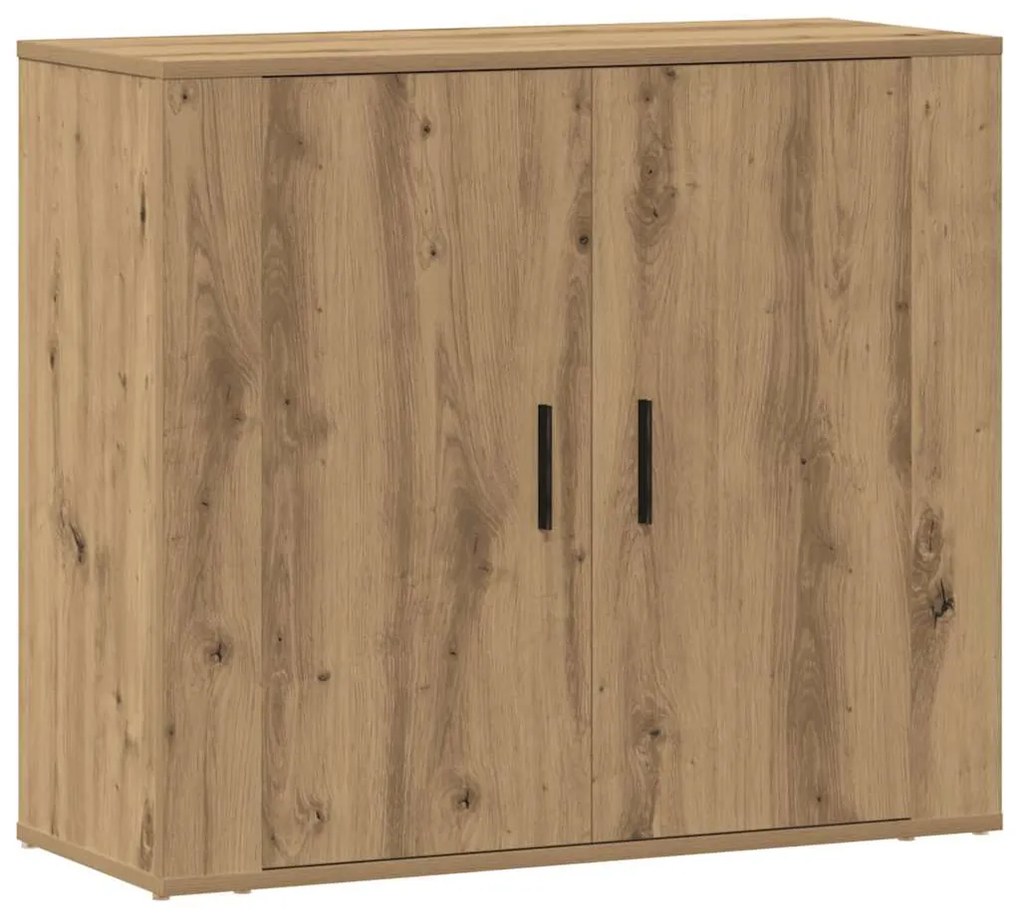 857074 vidaXL Сайдборд, дъб артизан, 80x33x70 см, инженерно дърво