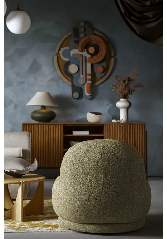 Жълто кресло Ovo – Miuform