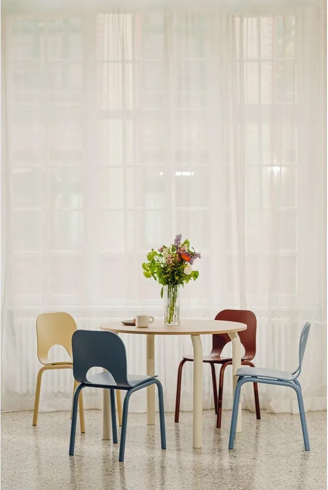 Червен трапезен стол Atto – noo.ma