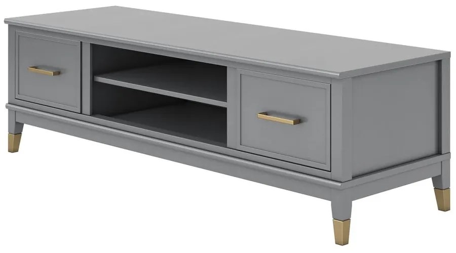 Сива маса за телевизор Westerleigh - CosmoLiving by Cosmopolitan