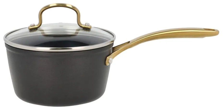 Алуминиев тиган с капак и незалепващо покритие подходящ за индукционен котлон 1,5 l – Holm