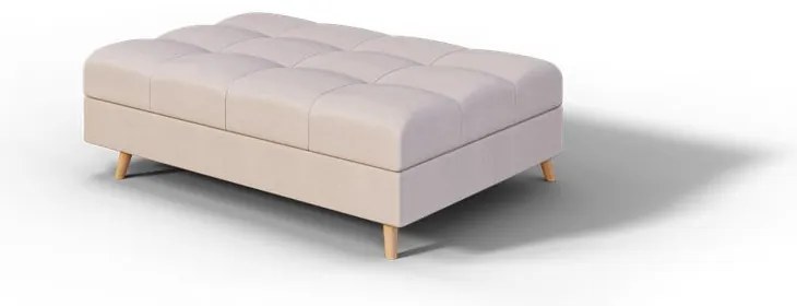 Кремава табуретка за крака Ariella - Ropez