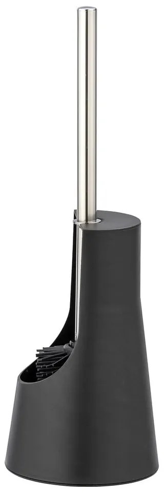 Черна силиконова четка за тоалетна Arese - Wenko