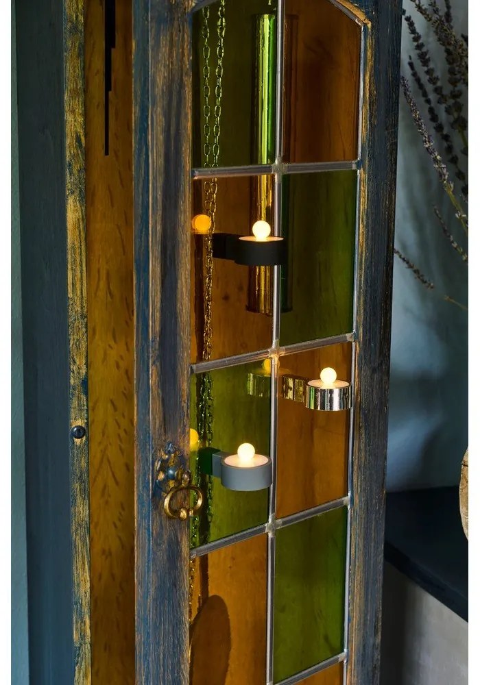 Сиви светлинни декорации в комплект от 2 Amalia - Sirius