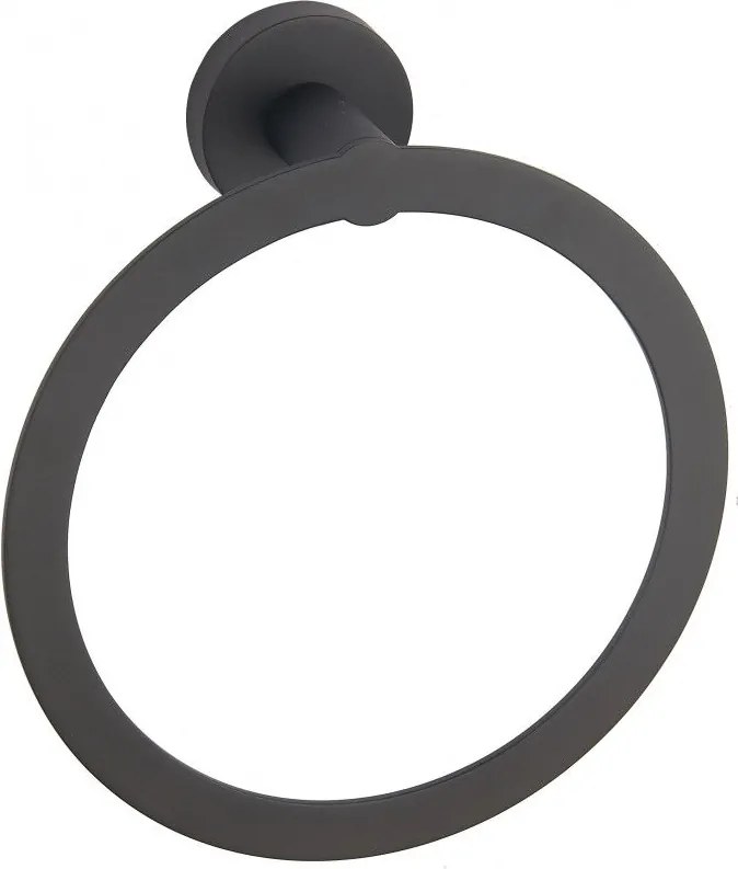 Mexen Tiber закачалка за кърпи, черна - 7050532-70