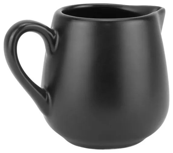 Horecano - Vision Black Каничка за мляко голяма с дръжка 200ml MATT (F0759-200FB)