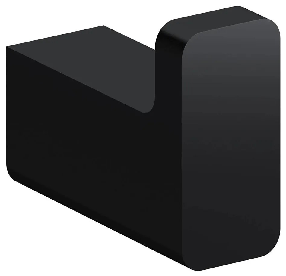 OMNIRES NL80110BL - Стенна закачалка NELSON матов черен