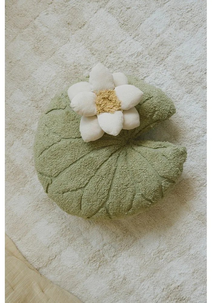 Памучна детска възглавница 60x60 cm Water Lily – Lorena Canals