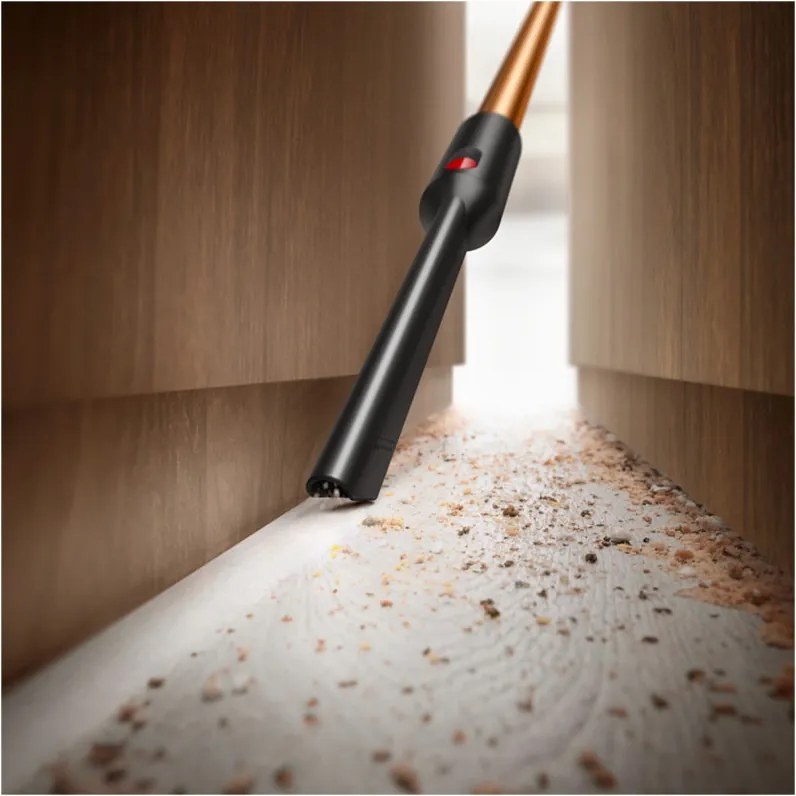 Вертикална прахосмукачка Dyson V16 Piston Animal Submarine 492969-01, 315AW, 900W, 1.3 л, 70 мин, CleanCompaktor™, Hyperdymium™, Wet/Dry, HEPA, LCD, Черен/мед