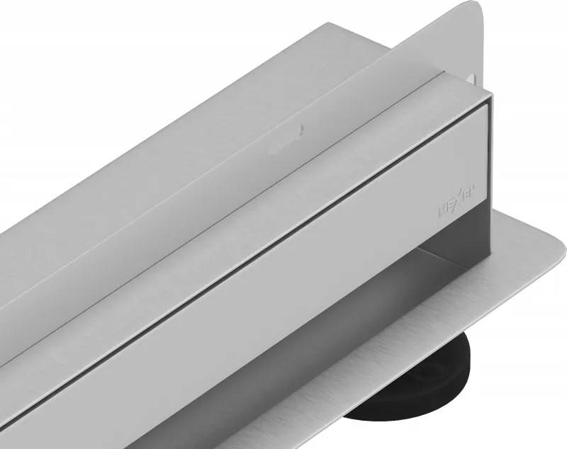 Mexen Flat Wall линеен стенен сифон 2в1 90 см, инокс - 1030090